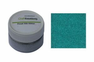 Glitter Pruisisch Blauw Ultra Finest Silk In Potje 16gr.