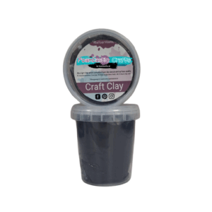 Foamtastic - Craft Foam Clay - Zwart - 300 gram