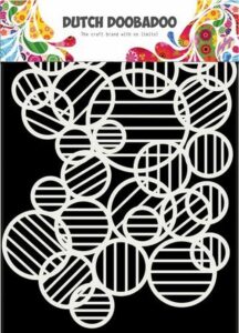 Dutch Doobadoo Mask Art Circle Lines