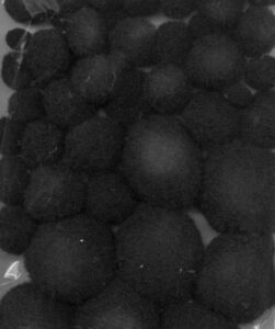 Pom Poms Zwart 1.0 1.5 2.0 2.5 Cm