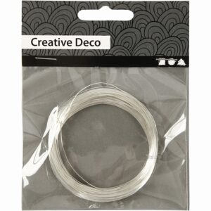 Silver Plated Metaaldraad 0,4 Mm 20 Meter