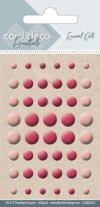 Card Deco Essentials Enamel Dots Orange