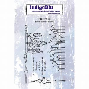 Indigoblu Stempel Fleurs Iii / Designed By Kay Haliwell