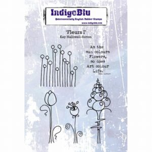 Indigoblu Stempel Fleurs I