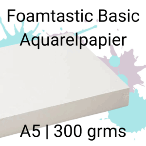 Foamtastic Basic Aquarelpapier A5 300grm 20 Vel