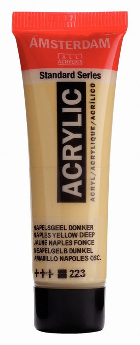 Amsterdam Acrylverf 20 Ml Napelsgeel Donker
