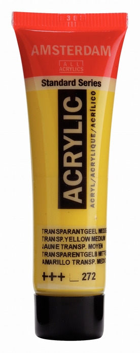 Amsterdam Acrylverf 20 Ml Transparantgeel Middel