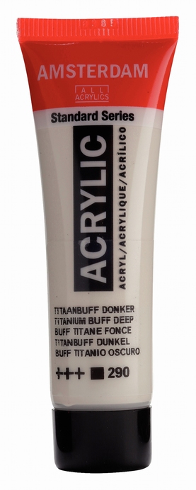 Amsterdam Acrylverf 20 Ml Titaanbuff Donker