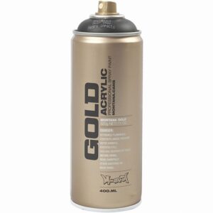 Montana Gold Spray Acryl Shock Zwart S9000 400 Ml
