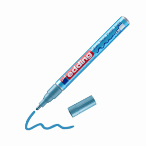 Edding 751 Lakmarker Glans Blauw Metallic 1 2mm