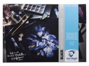 Van Gogh Aquarelblok 360 Grams A4 Zwart