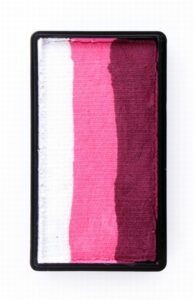 Partyxplosion Splitcake Bordeaux Rood Pink Wit