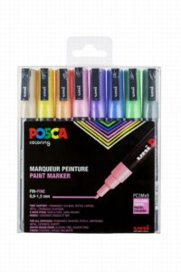 Posca Set 3m 8 Stuks Assortiment Pastel