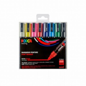 Posca Set 5m 8 Stuks Basis Kleuren