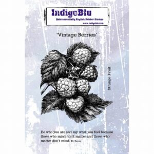 Indigoblu Stempel Vintage Berries ( Bramen Bessen )