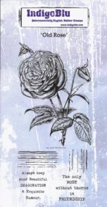 IndigoBlu stempel DL - Old Rose