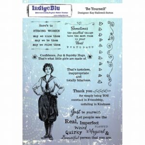 Indigoblu Stempel Be Yourself By Kay Halliwell Sutton