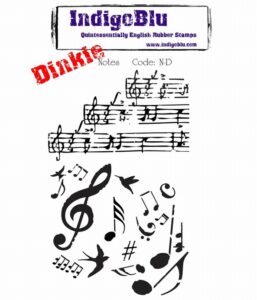 Indigoblu Dinkie Stempel Notes