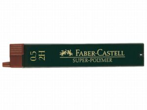 Faber Castell Stiften Vulpotlood 0,5mm 2h 12st