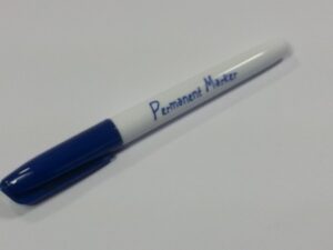 Collall Krimpie Permanent Marker Blauw