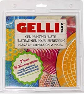 Gelli Plate Rond 8 Inch Gelli Arts