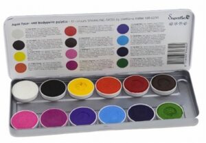 Superstar Schminkpalette Sparkling Faces 12 Kleuren
