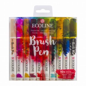 Ecoline Brushpen Set Mode Met 10 Stuks