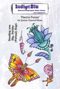 Indigoblu Stempel A6 Faerie Fauna