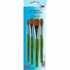 Juniorpenseel Met Korte Steel Set A410 Nr. 1 4x Plat