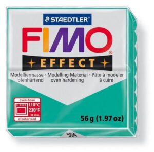 Fimo Effect Boetseerklei 56 G Transparant Groen