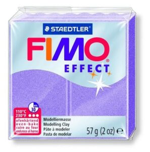Fimo Effect Boetseerklei 57g Parelmoer Lila