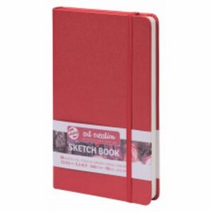Talens Art Creation Schetsboek 13 X 21 Cm Rood