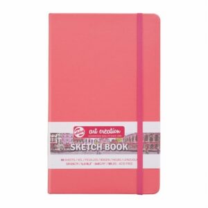 Talens Art Creation Schetsboek 13 X 21 Cm Coral Red