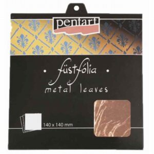 Pentart Bladmetaal Koper 5 Vel 14 X 14 Cm