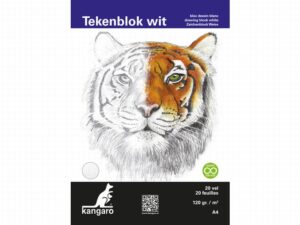 Tekenblok A4 Fijne Korrel 120 Grams