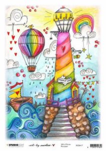 Studio Light By Marlene Rice Paper Marlene's World Nr.17