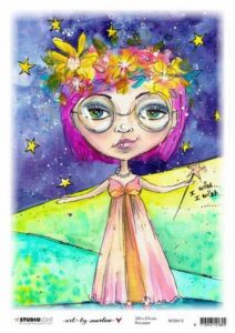 Studio Light By Marlene Rice Paper Marlene's World Nr.15