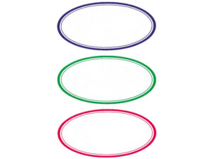 Huishoudetiket Z Design Home Ovaal 3 Vel