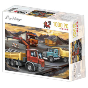 Puzzel 1000 Pc Amy Design Lorries Vrachtwagens