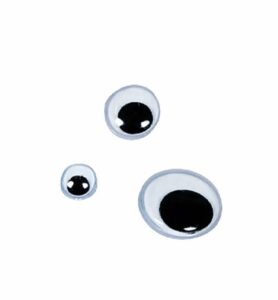 Wiebelogen Zelfklevend 20mm 8 Stuks