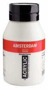 Amsterdam Acrylverf Titaanwit 105 1000 Ml
