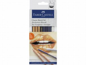 Schetsset Pastel Faber Castell Creative Set 6 Delig