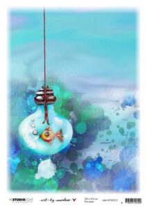 Studio Light By Marlene Rice Paper So Fish Ticated Nr.15