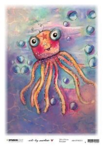 Studio Light By Marlene Rice Paper So Fish Ticated Nr.13