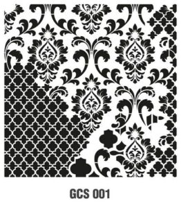 Cadence Mask Stencil Gcsm Grunch Ornament 1 25x25cm
