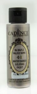 Cadence Gilding Metallic acrylverf - Antiek zilver - 0113 - 70ml