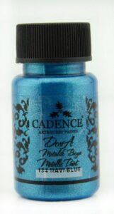 Cadence Dora Metallic Verf Blauw 0134 50 Ml