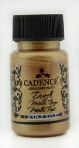 Cadence Dora Metallic Verf Antiek Goud 0150 50 Ml