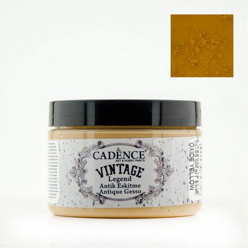 Cadence Vintage Legend Gesso Oxide Geel 0003 150 Ml
