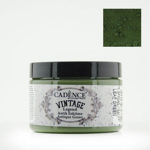 Cadence Vintage Legend Gesso Bladgroen 0007 150 Ml